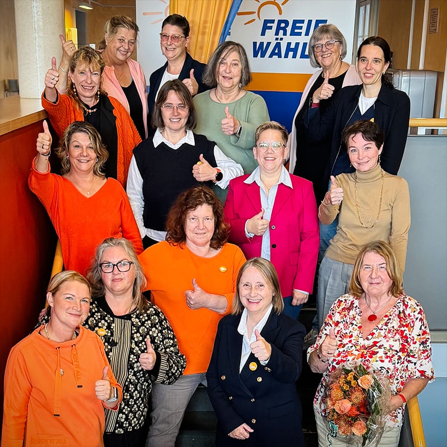 Ein Gruppenfoto der Bundesarbeitsgemeinschaft Frauen.