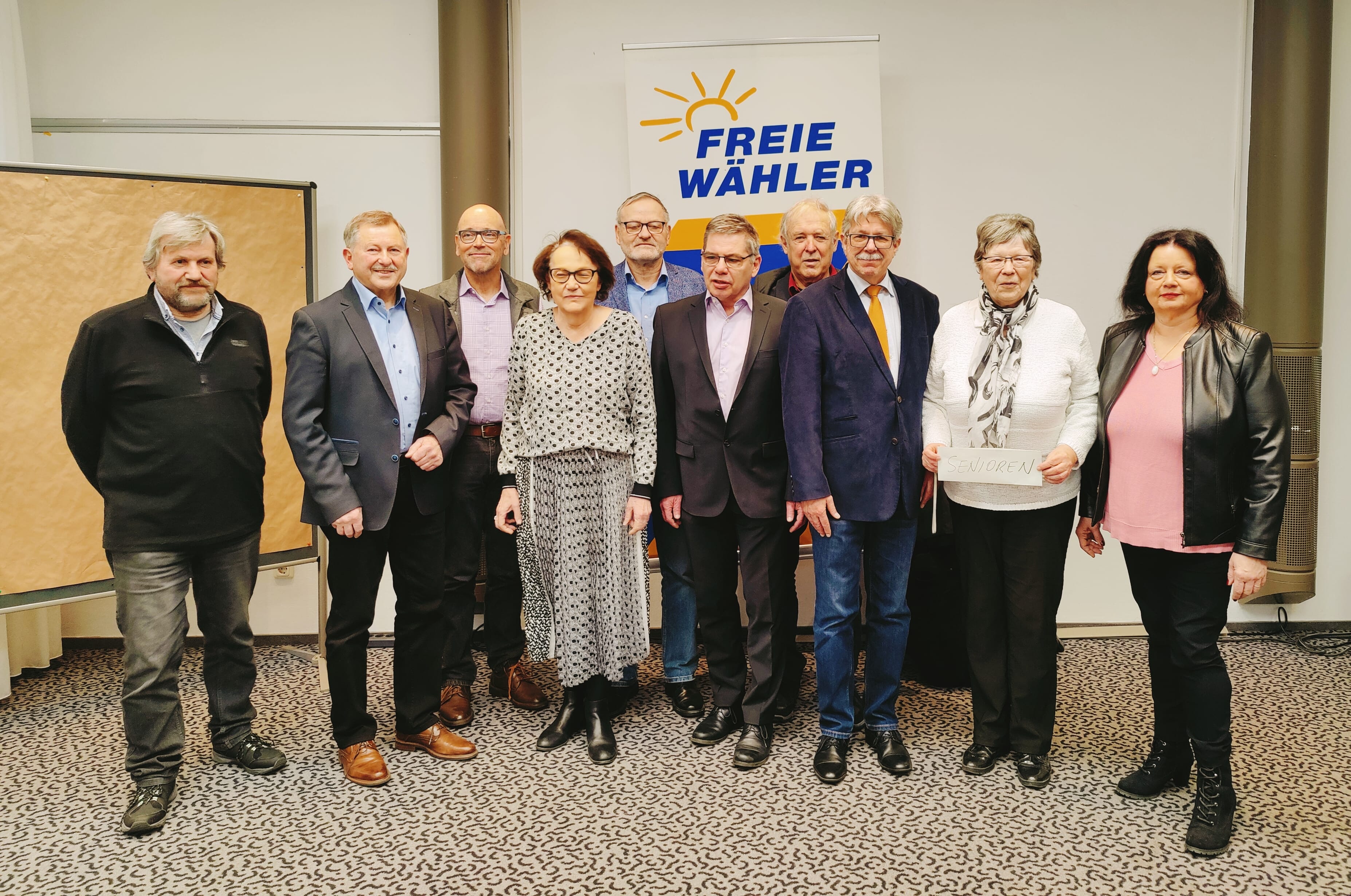 Gründungsfoto der Bundesrabeitsemeinschaft Senioren